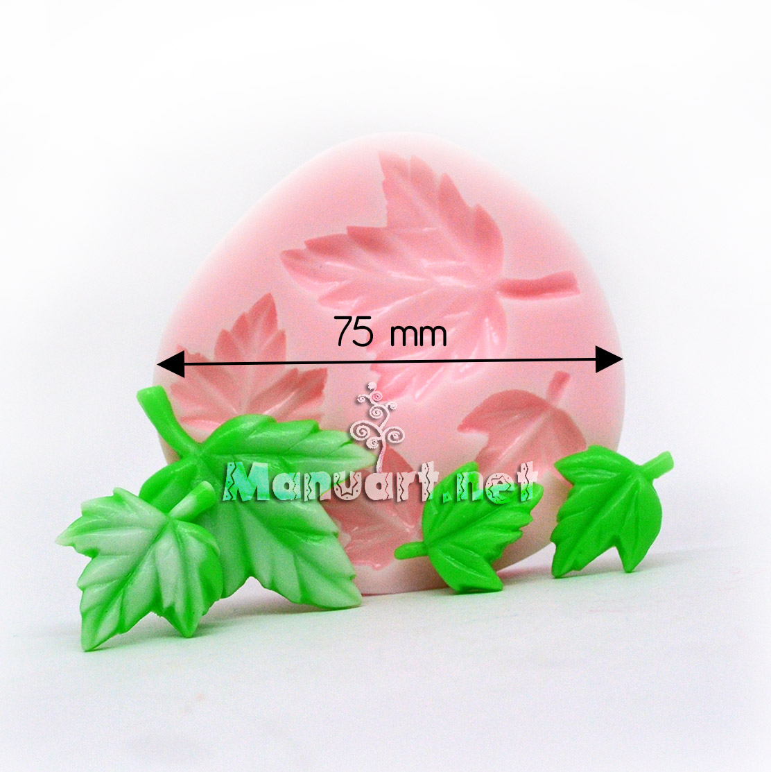 💚 Silicone mold Mold leaves large 💚